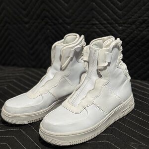 Nike White High-Top Sneakers